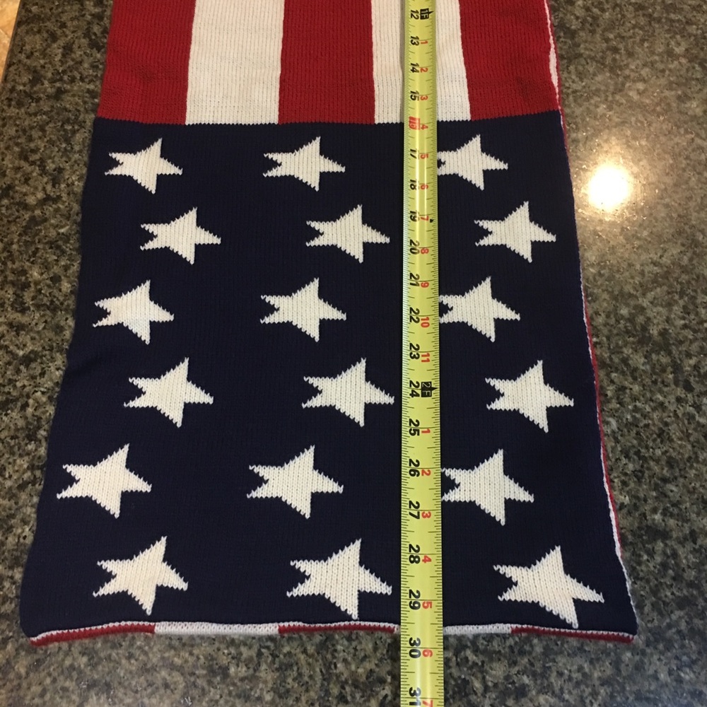 2/$20💥 NEW Flag Infinity Reversible Scarf - Picture 5 of 7